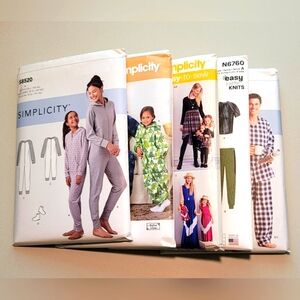 ‼️MUST GO‼️ Lot of children men women fall winter sewing patterns